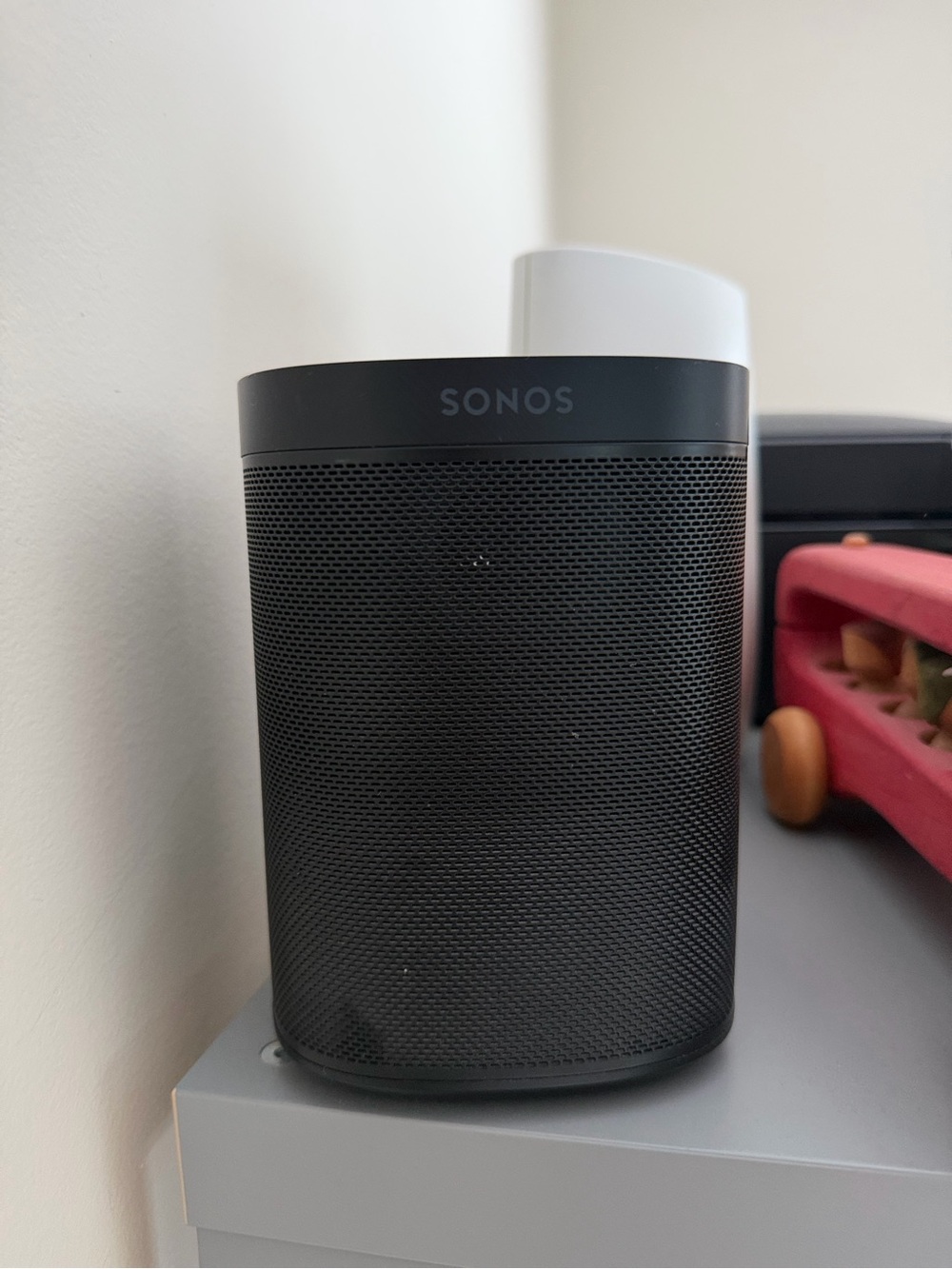 Sonos One Black Portable Wireless Speaker - Compact Smart Audio